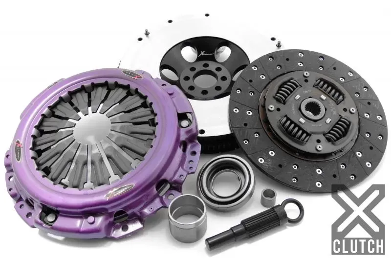 XClutch Clutch Kit with Chromoly Flywheel Stage 1 Single Sprung Organic Clutch Disc XKNI25525-1A - XKNI25525-1A