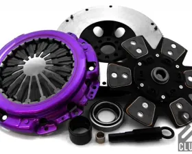 XClutch Clutch Kit with Chromoly Flywheel Stage 2 Ceramic Race Disc XKNI25525-1R