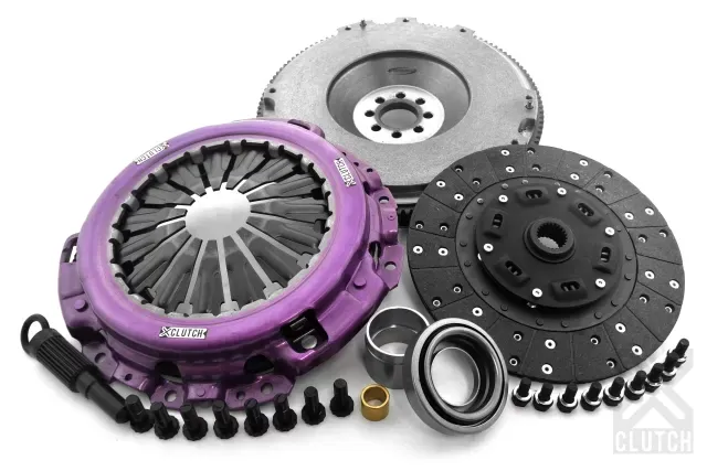 XClutch Clutch Kit Inc Chromoly Flywheel: Stage 1  Sprung Organic Clutch Disc with SBF Nissan Maxima 2002-2006 3.5L V6 - XKNI25525-1T