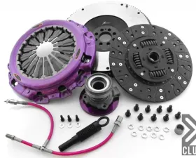 XClutch Clutch Kit with Chromoly Flywheel + HRB Stage 1 Single Sprung Organic Disc XKNI25688-1A