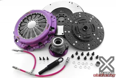XClutch Clutch Kit with Chromoly Flywheel + HRB Stage 1 Single Sprung Organic Disc XKNI25688-1A - XKNI25688-1A
