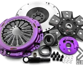 XClutch Clutch Kit with Chromoly Flywheel + HRB Stage 2 Sprung Ceramic Clutch Disc XKNI25688-1B