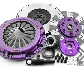 XClutch Clutch Kit with Chromoly Flywheel + HRB Stage 2 Cushioned Ceramic Clutch Disc XKNI25688-1C