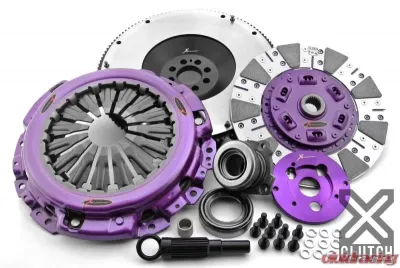 XClutch Clutch Kit with Chromoly Flywheel + HRB Stage 2 Cushioned Ceramic Clutch Disc XKNI25688-1C - XKNI25688-1C