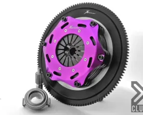 XClutch Clutch Kit with Chromoly Flywheel 7.25 and Twin Solid Ceramic Discs XKSU18523-2E