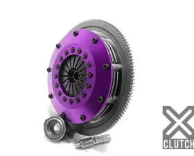 XClutch Clutch Kit with Chromoly Flywheel 8 and Twin Solid Ceramic Discs Subaru XKSU20522-2E