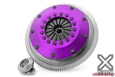 XClutch Clutch Kit with Chromoly Flywheel 8 and Twin Sprung Ceramic Clutch Discs XKSU20526-2B - XKSU20526-2B