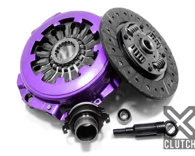 XClutch Clutch Kit Stage 1X Single Sprung Organic Disc with Heavy Duty Cover Subaru XKSU23006-1AX