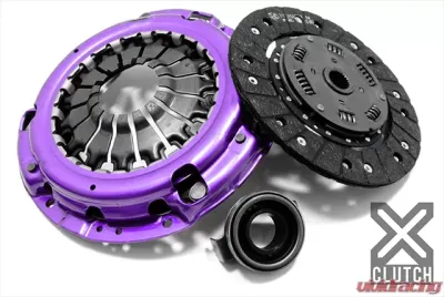 XClutch Clutch Kit Stage 1X Single Sprung Organic Disc with Heavy Duty Cover - XKSU23012-1AX