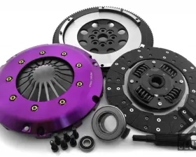 XClutch Clutch Kit with Chromoly Flywheel Stage 1 Single Sprung Organic Clutch Disc XKSU24590-1A