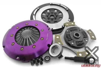 XClutch Clutch Kit with Chromoly Flywheel Stage 2 Ceramic Race Disc XKSU24590-1R - XKSU24590-1R