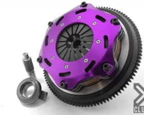 XClutch Clutch Kit with Chromoly Flywheel 7.25 and Twin Solid Ceramic Discs Toyota