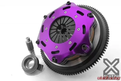 XClutch Clutch Kit with Chromoly Flywheel 7.25 and Twin Solid Ceramic Discs Toyota - XKTY18521-2E