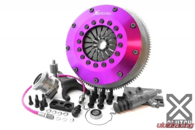 XClutch Clutch Kit with Chromoly Flywheel 8 and Twin Solid Ceramic Discs Toyota Supra 1987-1992 3.0L 6-Cylinder - XKTY20530-2E