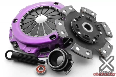 XClutch Clutch Kit Stage 2 Single Sprung Ceramic Clutch Disc Toyota Supra 1993-1998 3.0L 6-Cylinder - XKTY24034-1B