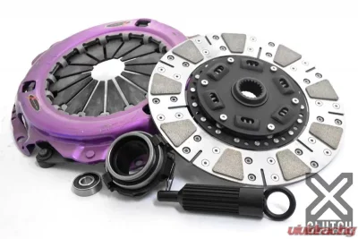 XClutch Clutch Kit Stage 2 Single Cushioned Ceramic Clutch Disc Toyota Supra 1993-1998 3.0L 6-Cylinder - XKTY24034-1C