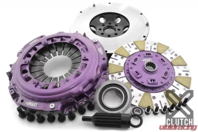 XClutch Clutch Kit with Chromoly Flywheel Stage 2 Cushioned Ceramic Clutch Disc Toyota Supra 1993-1998 3.0L 6-Cylinder - XKTY25502-1C