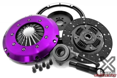 XClutch Clutch Kit with Chromoly Flywheel + HRB Stage 1 Single Sprung Organic Disc Volkswagen Golf R 2012-2013 2.0L 4-Cylinder - XKVW24696-1A