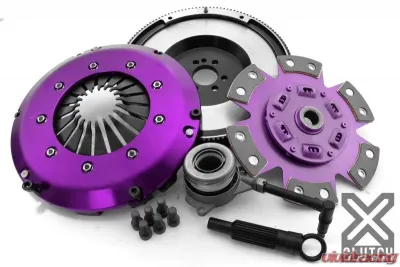 XClutch Clutch Kit with Chromoly Flywheel + HRB Stage 2 Single Ceramic Race Disc Volkswagen Golf R 2.0L 4-Cylinder 2012-2013 - XKVW24696-1R