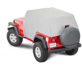 MasterTop Gray Denim Full Door Cab Cover Jeep Wrangler TJ 1997-2006