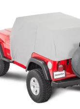 MasterTop Gray Denim Full Door Cab Cover Jeep Wrangler TJ 1997-2006                                     - 11110009 - Image 6