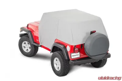 MasterTop Gray Denim Full Door Cab Cover Jeep Wrangler TJ 1997-2006 - 11110009