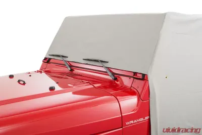 MasterTop Gray Denim Full Door Cab Cover Jeep Wrangler TJ 1997-2006 - 11110009