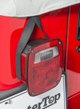 MasterTop Gray Denim Full Door Cab Cover Jeep Wrangler TJ 1997-2006                                     - 11110009 - Image 6