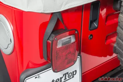 MasterTop Gray Denim Full Door Cab Cover Jeep Wrangler TJ 1997-2006 - 11110009