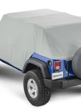 MasterTop Gray Denim Full Door Cab Cover Jeep Wrangler JK 4 Door 2007-2018                                     - 11110409 - Image 5