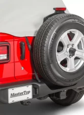MasterTop Gray Denim Cab Cover All Top/Top Hardware Removed Jeep Wrangler JL 2 Door 2018+                                     - 11110609 - Image 2