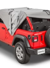 MasterTop Gray Denim Cab Cover All Top/Top Hardware Removed Jeep Wrangler JL 2 Door 2018+                                     - 11110609 - Image 3