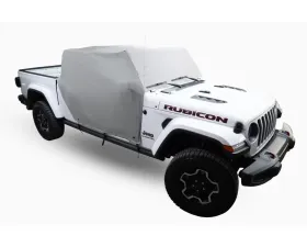 MasterTop Gray Denim Cab Cover All Hardware Removed Jeep Gladiator 4 Door 2019+