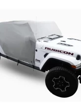 MasterTop Gray Denim Cab Cover All Hardware Removed Jeep Gladiator 4 Door 2019+                                     - 11110709 - Image 4