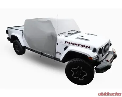 MasterTop Gray Denim Cab Cover All Hardware Removed Jeep Gladiator 4 Door 2019+ - 11110709