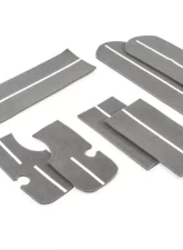 MasterTop Jeep YJ Sport Bar Covers For 1987-1991 Jeep Wrangler YJ Black Denim                                     - 12202115 - Image 3