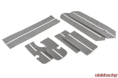 MasterTop Jeep YJ Sport Bar Covers For 1987-1991 Jeep Wrangler YJ Black Denim - 12202115