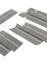 MasterTop Jeep YJ Sport Bar Covers For 1992-1995 Jeep Wrangler YJ Black Denim                                     - 12203115 - Image 3