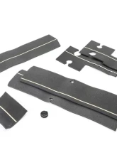 MasterTop Jeep TJ Sport Bar Covers For 1997-2002 Jeep Wrangler TJ Black Denim                                     - 12204215 - Image 2