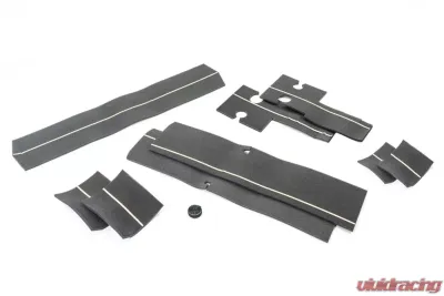 MasterTop Jeep TJ Sport Bar Covers For 1997-2002 Jeep Wrangler TJ Black Denim - 12204215