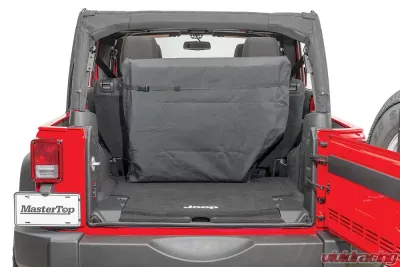 MasterTop Black Freedom Top Storage Bag w/Handle Jeep Wrangler JK & JL 2007+ - 13100001