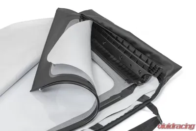 MasterTop Black Diamond Rear Window Storage Bag Jeep Wrangler JL 2018+ - 13100601