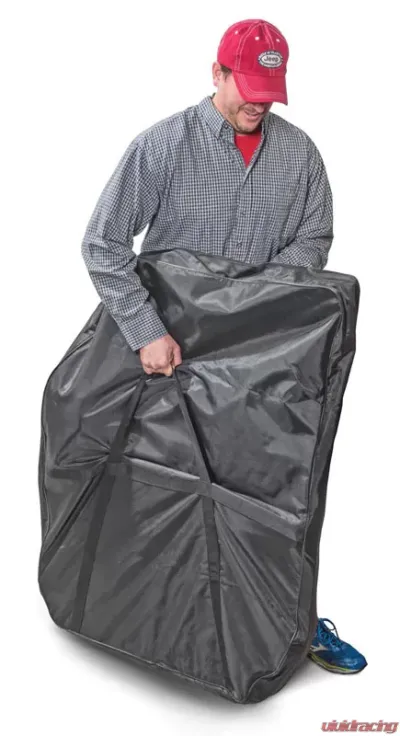 MasterTop Black Hard Door Storage Bags Pair Jeep CJ | Wrangler 1976-2018 - 13110001