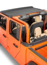 MasterTop Jeep JL/Gladiator Bimini Top For 2018-2020 Wrangler JL 20-Up Gladiator JT 2/4 Door MasterTwill                                     - 14100524 - Image 2