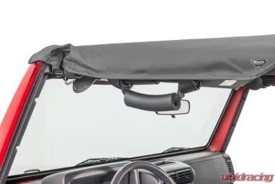 MasterTop Black Diamond Bimini Top Jeep Wrangler TJ & TJ Unlimited 1997-2006 - 14104235