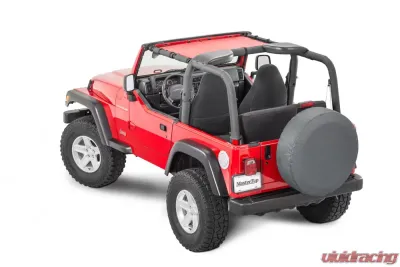 MasterTop Jeep TJ Mesh Bimini Top ShadeMaker For 1997-2006 Wrangler TJ Red - 14200202