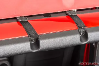 MasterTop Jeep JL ShadeMaker Freedom Mesh Bimini Top Plus For 18-Current Wrangler JL 4 Door Black - 14201601