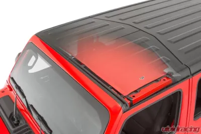 MasterTop Jeep JL ShadeMaker Freedom Mesh Bimini Top Plus For 18-Current Wrangler JL 4 Door Black - 14201601