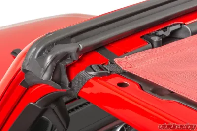MasterTop Jeep JL ShadeMaker Freedom Mesh Bimini Top Plus For 18-Current Wrangler JL 4 Door Red - 14201602