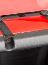 MasterTop Jeep JL ShadeMaker Freedom Mesh Bimini Top Plus For 18-Current Wrangler JL 4 Door Red                                     - 14201602 - Image 5